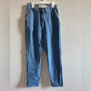 Arizona Jean Company Blue Jeans W/White Stripe